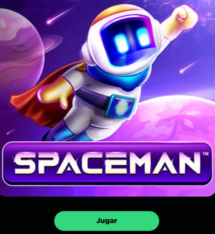 Muñeco astronauta del juego spaceman